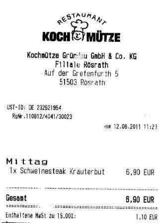 mfwg Hffner Kochmtze Restaurant